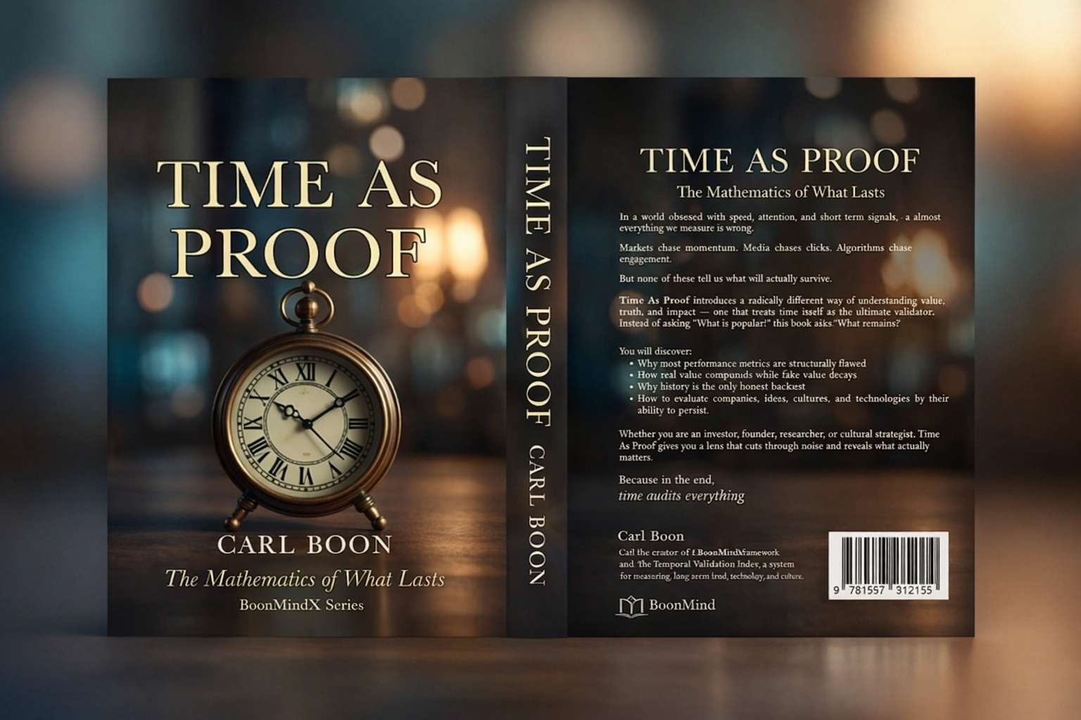 TIME AS PROOF — The Mathematics of What Lasts